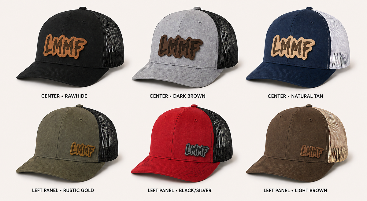 LMMF Richardson 112 Die-Cut Leather Patch Hat