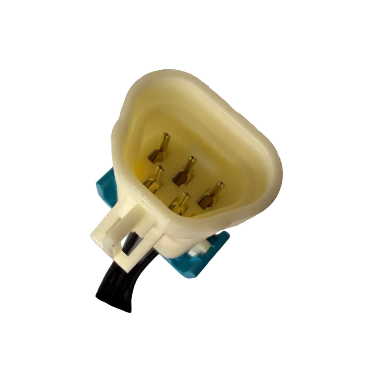 Aptiv/Delphi 12103974 Metri-Pack 150 Natural 5-Way Male Connector on white background