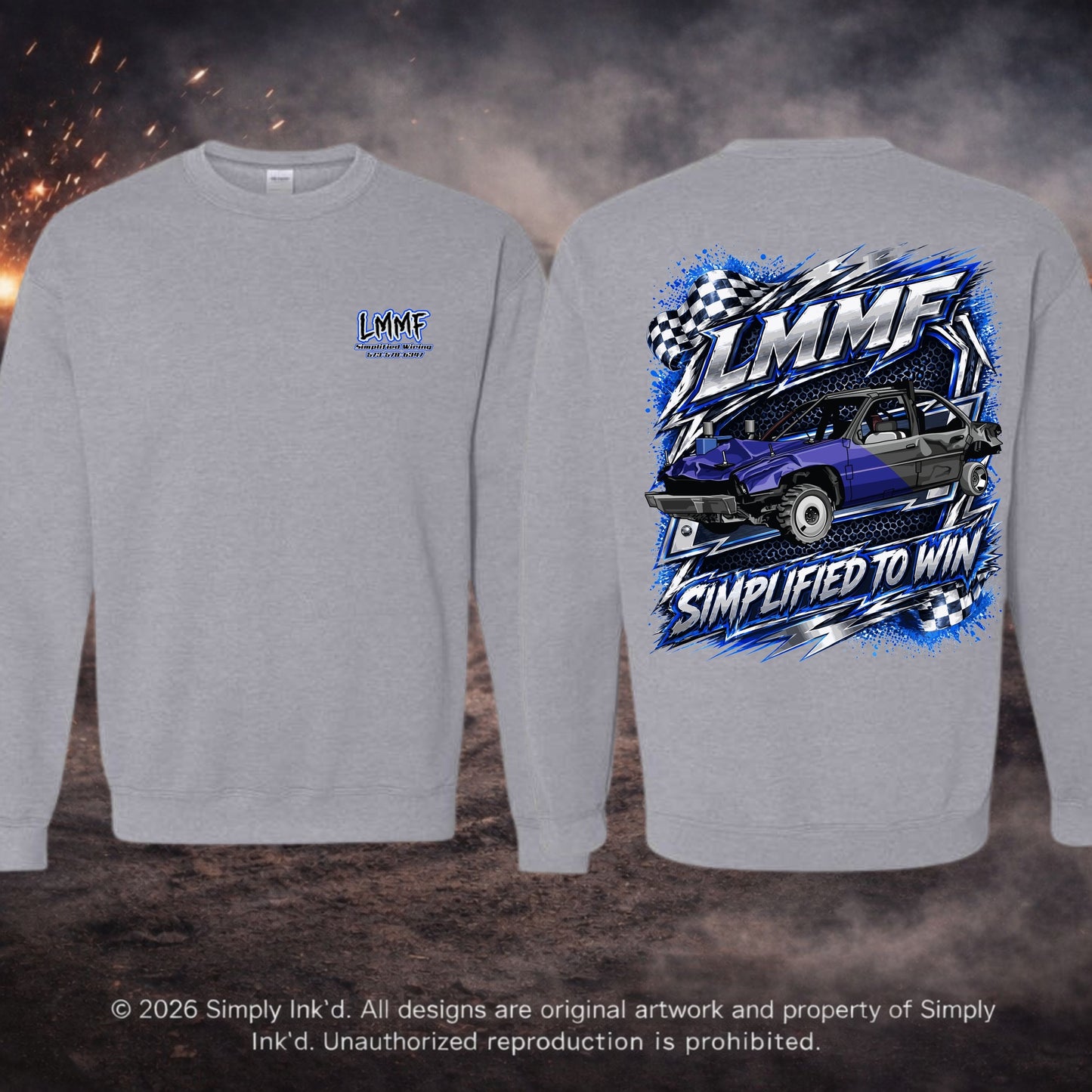 LMMF Simplified to win shirt