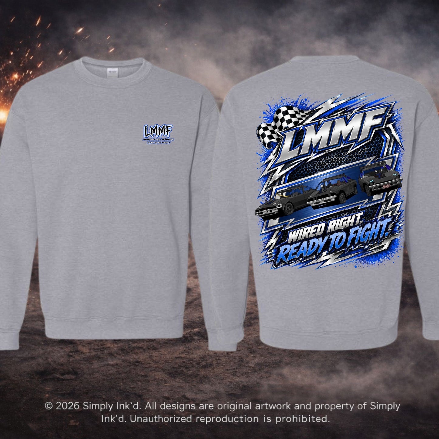 LMMF Wired Right – Triple Car Series