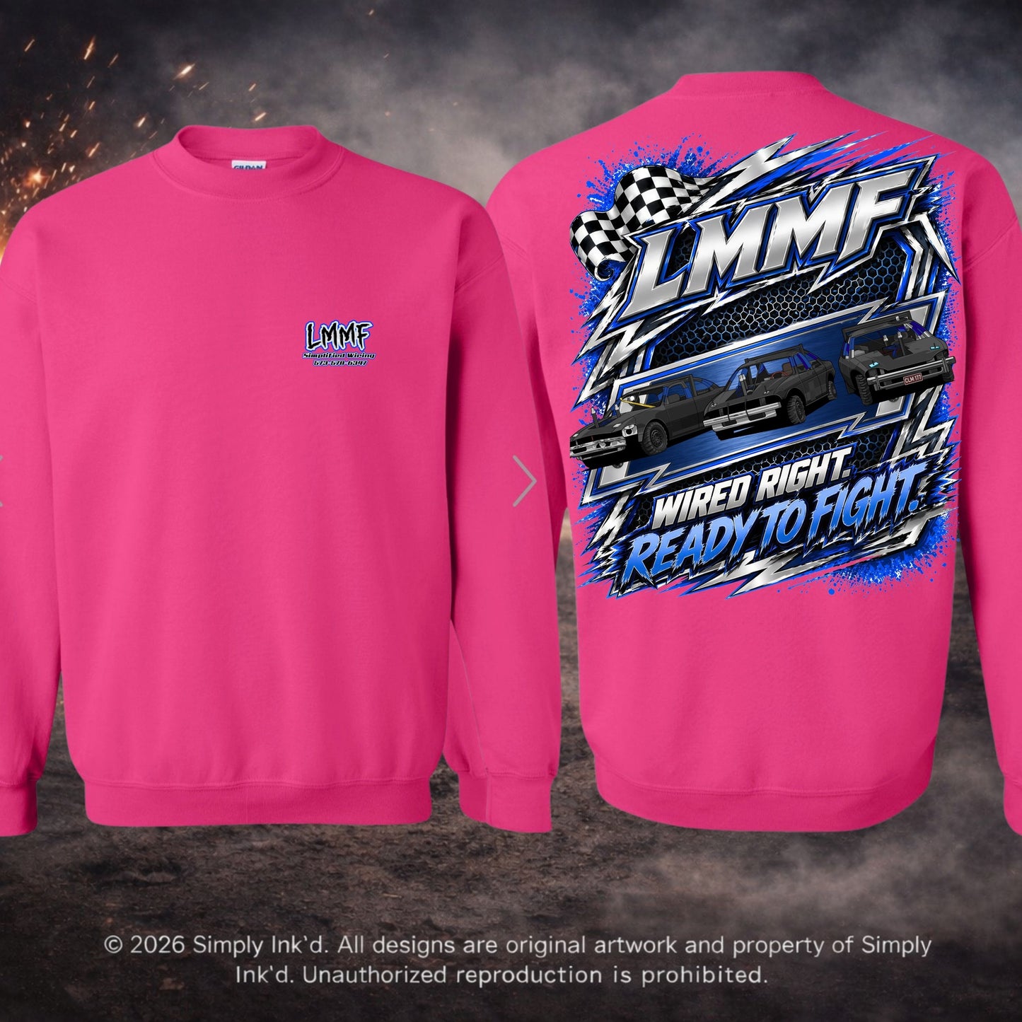 LMMF Wired Right – Triple Car Series