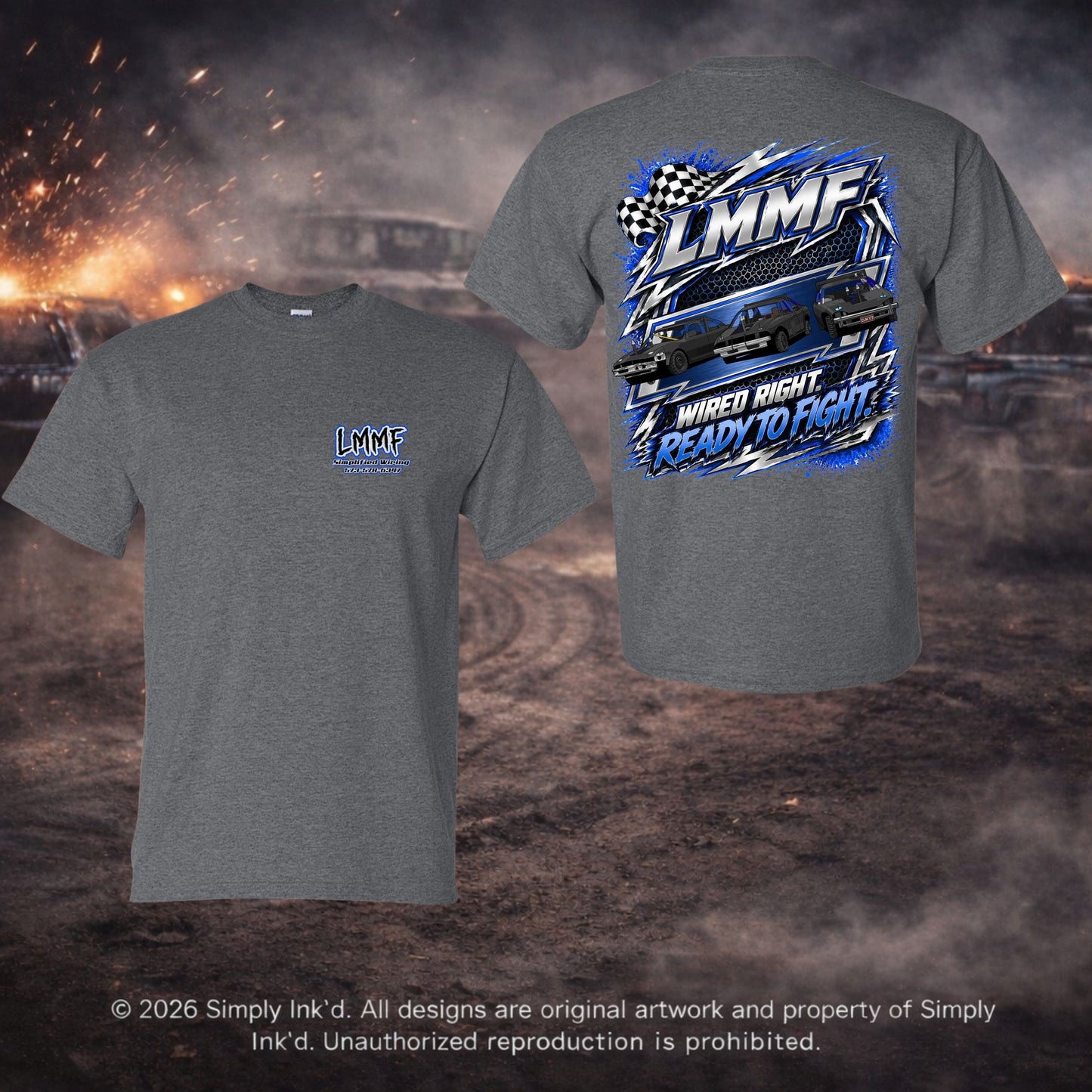 LMMF Wired Right – Triple Car Series