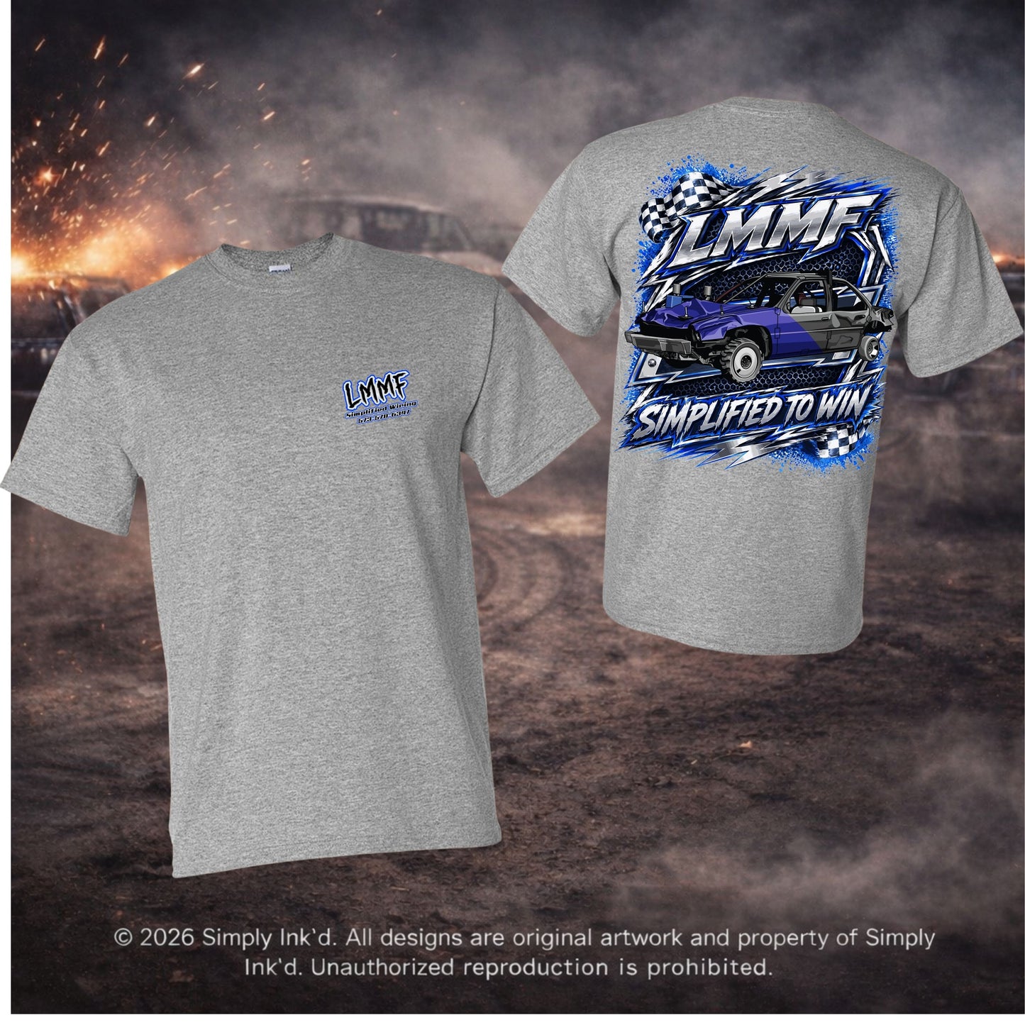 LMMF Simplified to win shirt