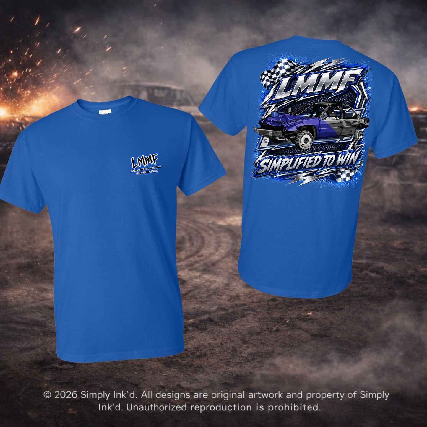 LMMF Simplified to win shirt