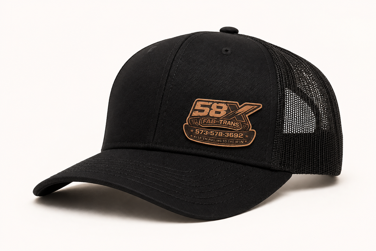Fully Custom Richardson 112 Die-Cut Leather Patch Hat