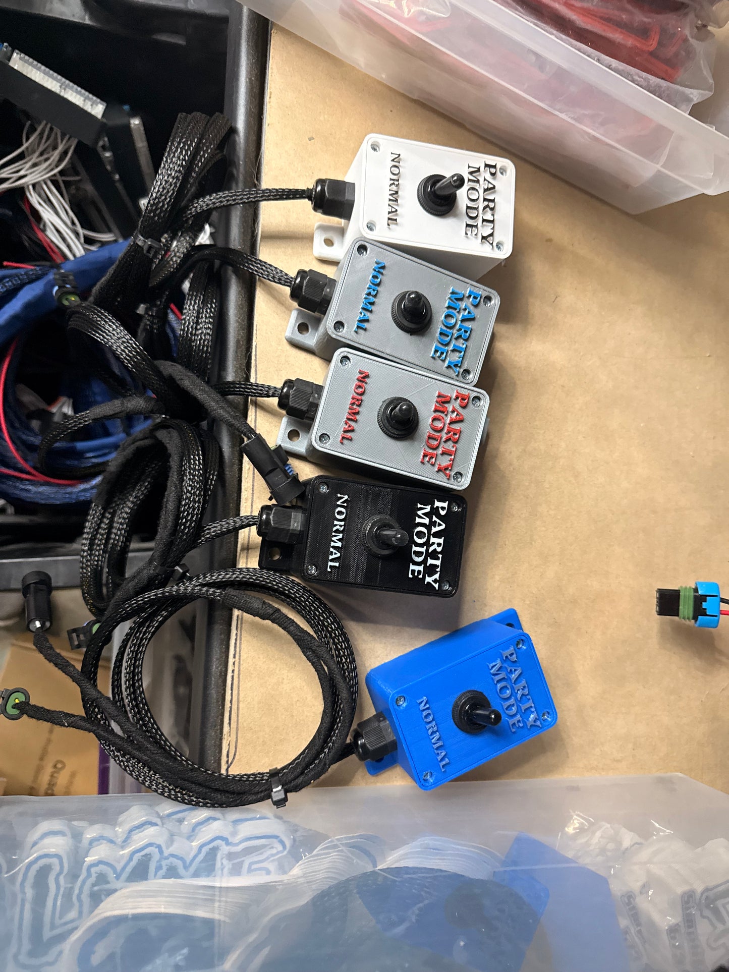 “Party mode” temp sensor meltdown switch