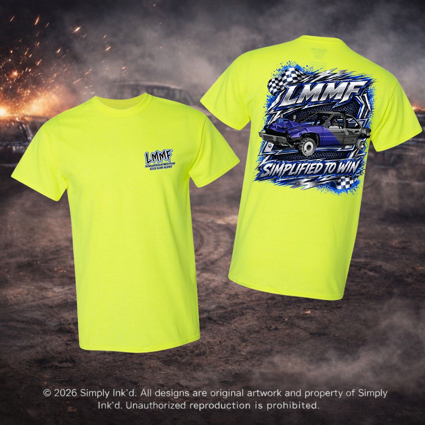 LMMF Simplified to win shirt