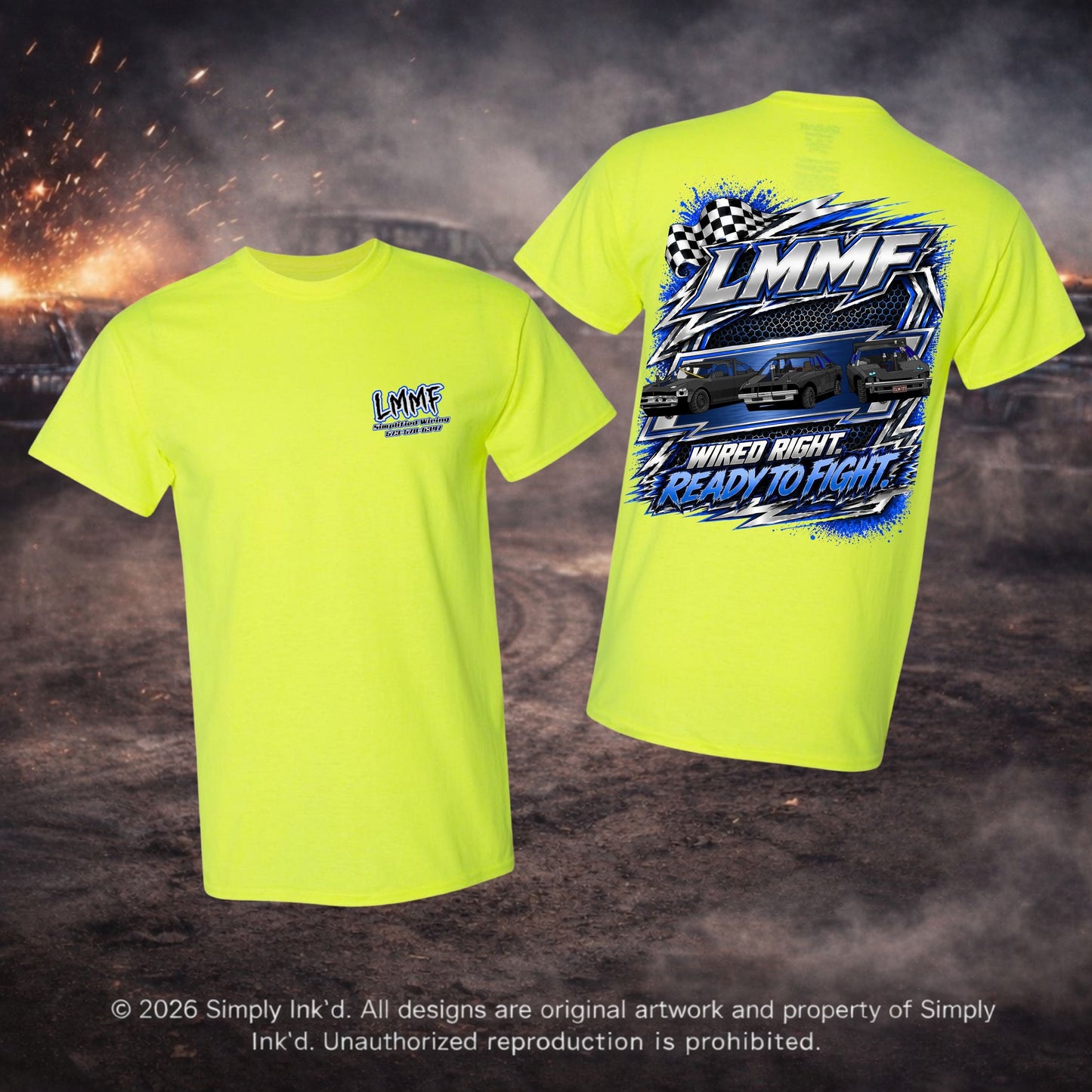 LMMF Wired Right – Triple Car Series