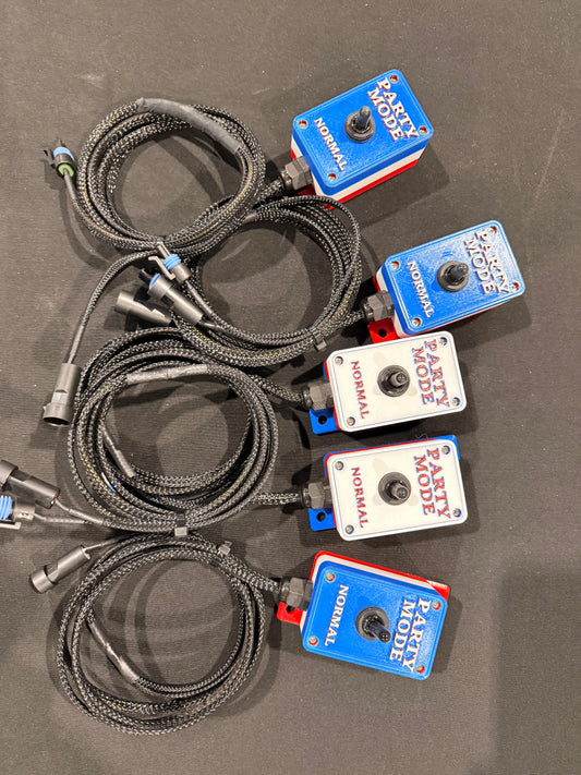 “Party mode” temp sensor meltdown switch