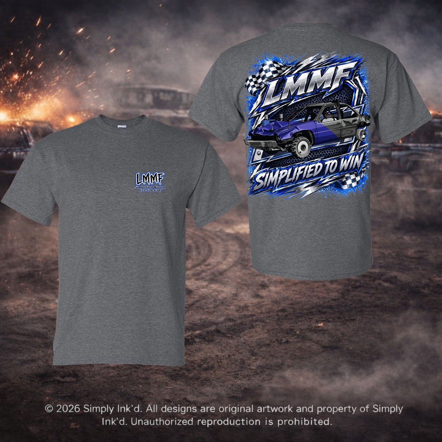 LMMF Simplified to win shirt