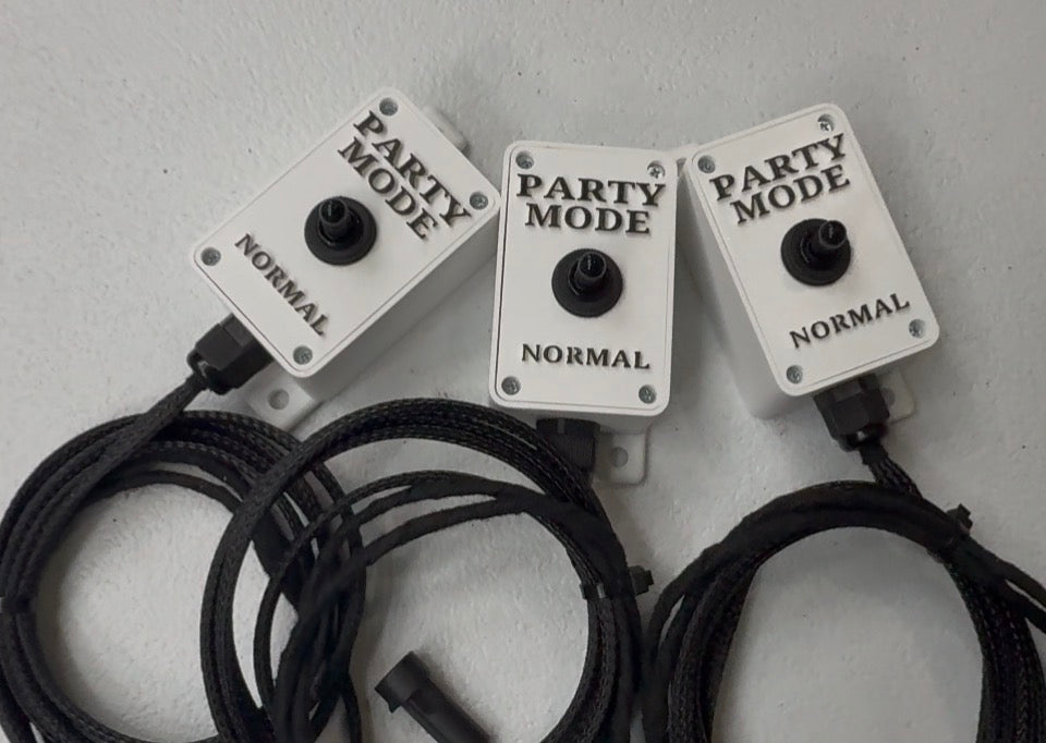 “Party mode” temp sensor meltdown switch