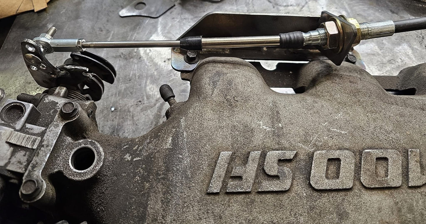 2000-2005 GM 3100 / 3400 Throttle Bracket – Aftermarket Pedal Adapter