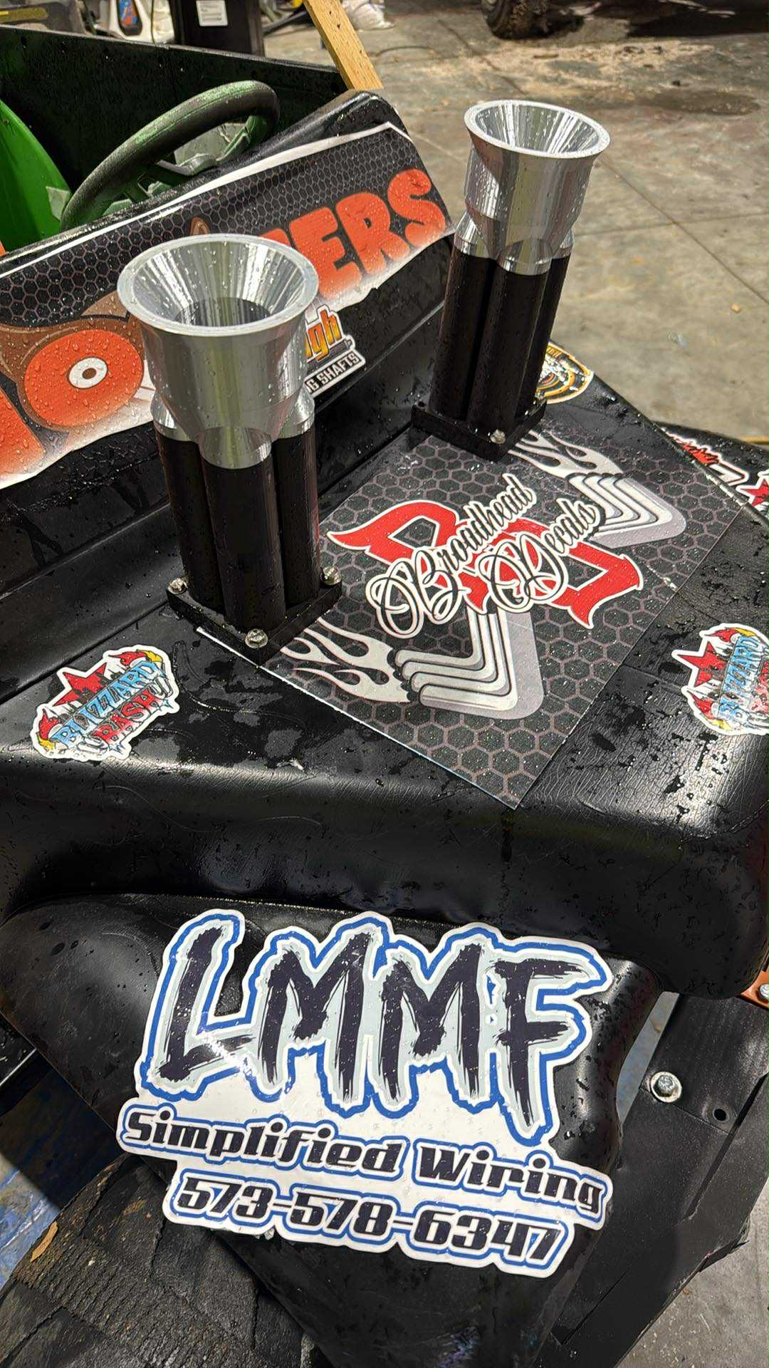 Powerwheel Headers Flare Tips – Set of 2