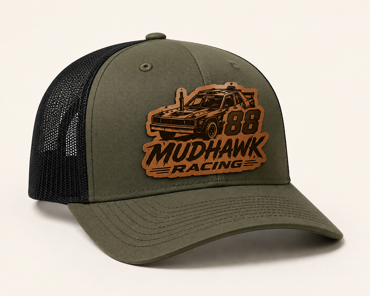 Fully Custom Richardson 112 Die-Cut Leather Patch Hat